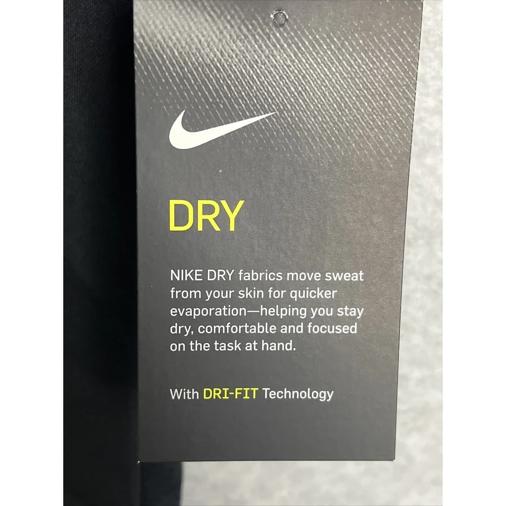 Nike‎ Dry Park 18 Youth Black Training Shirt Sz Youth XL AA2057-010 NWT